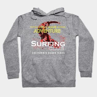 High Wave Adventure Surfing Club Hoodie